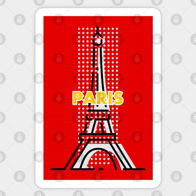 Paris Magnet by Sunil Belidon